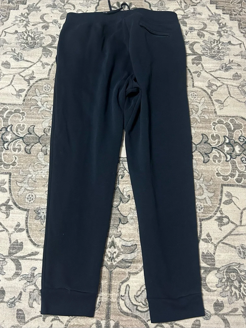 Polo Ralph Lauren Mens Double Knit Joggers Size XL Navy Blue Sweatpants Pony - Picture 3 of 8